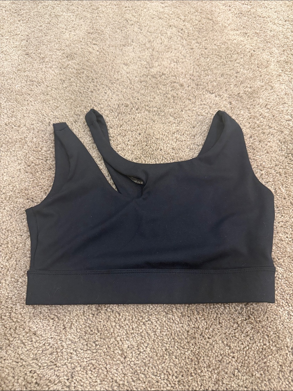 Gottex Black Scoop Neck Sports Bra